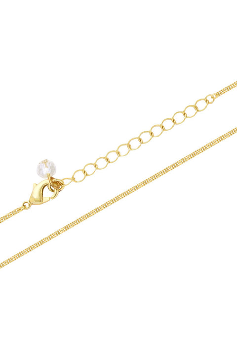 14k Gold Plated 1.5mm Curb Chain - GP