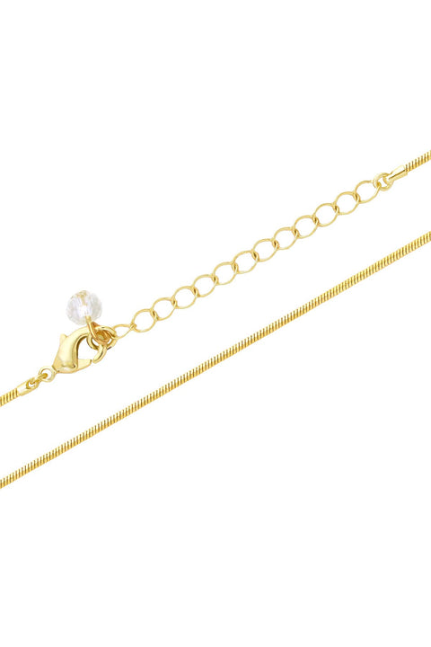 14k Gold Plated 1.5mm Omega Chain - GP