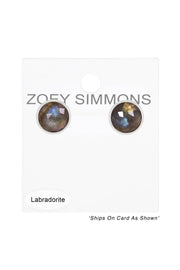 Labradorite Post Earrings - SF