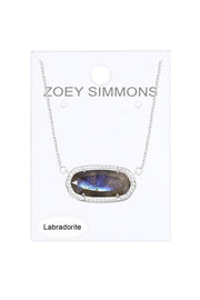 Labradorite Pendant Necklace - SF
