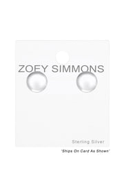 Sterling Silver Ball 2.5mm Ear Studs - SS