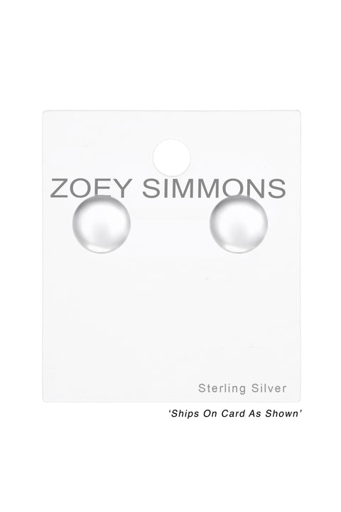 Sterling Silver Ball 2.5mm Ear Studs - SS