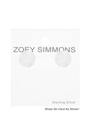 Sterling Silver Ball Ear Studs - SS