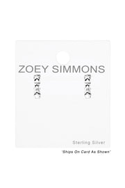 Sterling Silver Star Ear Studs - SS
