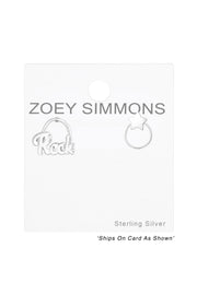 Sterling Silver Rock Star Ear Studs - SS