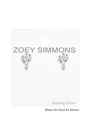 Sterling Silver Cactus Ear Studs - SS