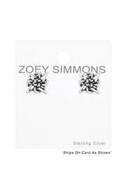 Sterling Silver Celtic Ear Studs - SS