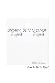 Sterling Silver Candy Ear Studs - SS