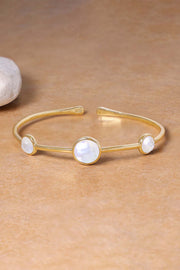 Mother Of Pearl Cuff Bracelet - GF