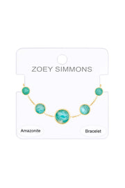 Amazonite Station Bracelet - GF