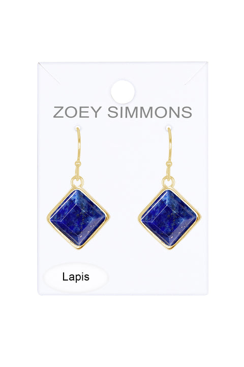 Lapis Rachel Drop Earrings - GF