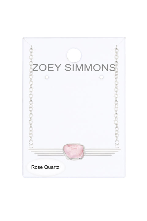 Rose Quartz Maya Necklace - SF