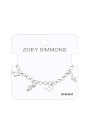 Musical Notes Charm Bracelet - SF