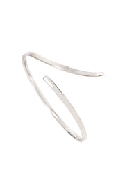 Sterling Silver Hammered Cuff Bracelet - SS
