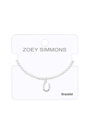 Horseshoe Charm Beaded Bracelet - SF