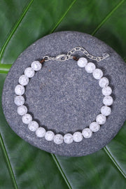 Crystal Quartz Beaded Bracelet - SF