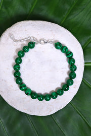 Malachite Beaded Bracelet - SF