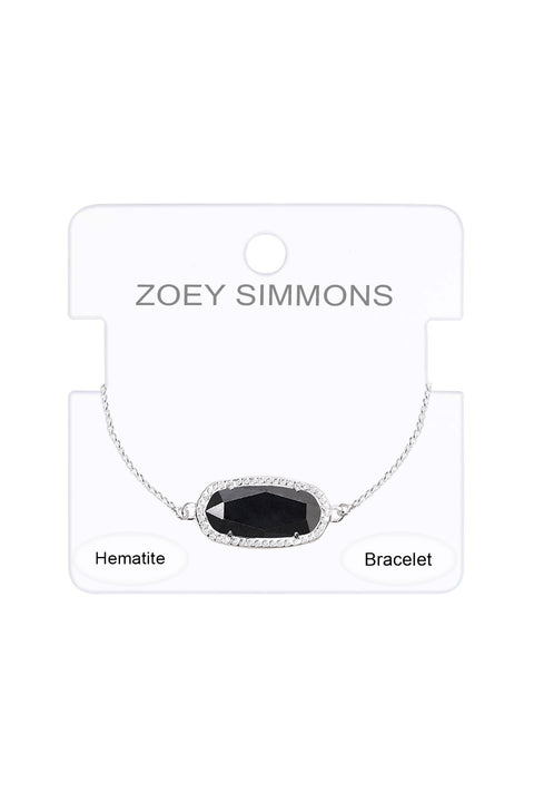 Hematite Slider Bracelet - SF