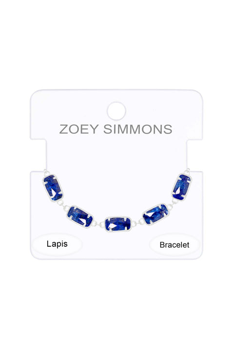 Lapis Link Bracelet - SF