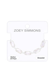 Mother Of Pearl Link Bracelet - SF