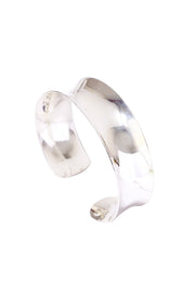 Sterling Silver Hammered Cuff Bracelet - SS