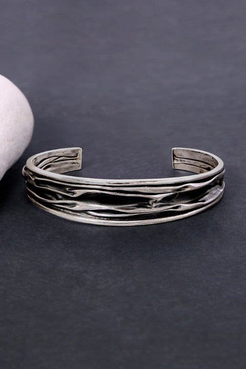 Sterling Silver Ashley Cuff Bracelet - SS