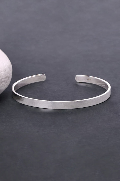 Sterling Silver Basic Cuff Bracelet - SS