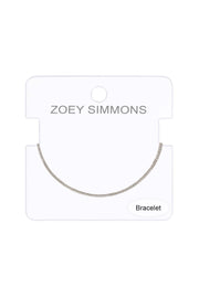 Silver Plated 1.2mm Snake Chain Bracelet - SP