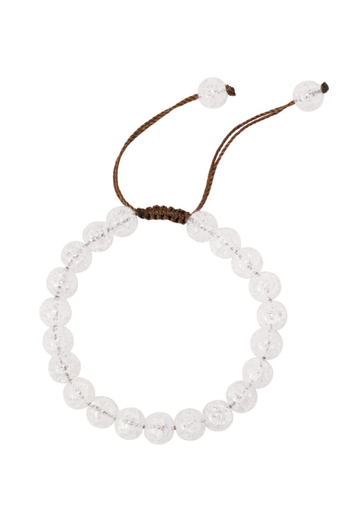 Crystal Mala Beads Adjustable Bracelet