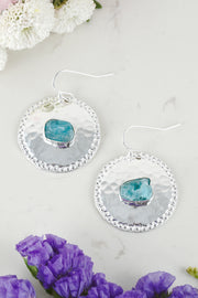 Aquamarine Drop Earrings - SF