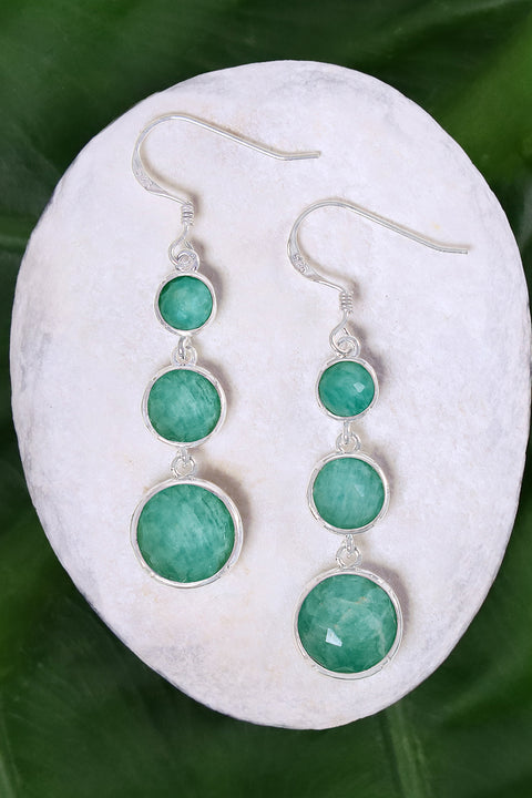 Amazonite Stephanie Earrings - SF