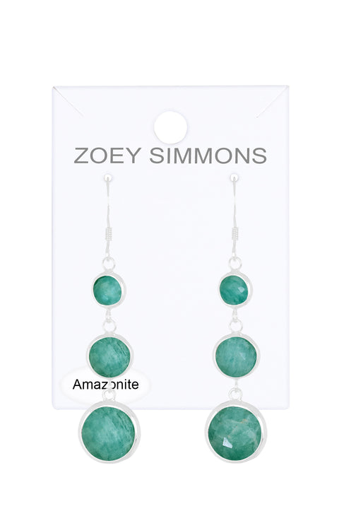 Amazonite Stephanie Earrings - SF