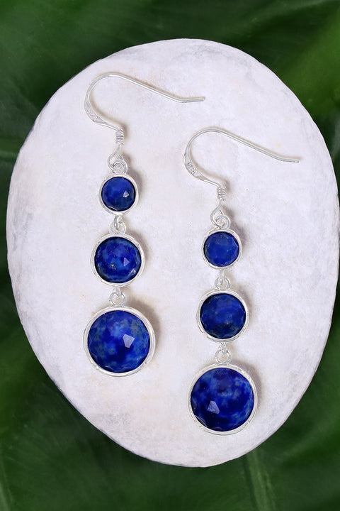 Lapis Stephanie Earrings - SF