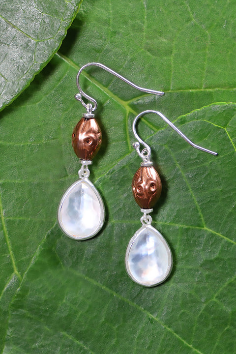 Mother Of Pearl Jenny Drop Earrings - SF