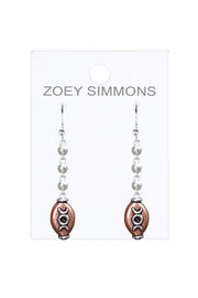 Beaded Nicki Drop Earrings - SF