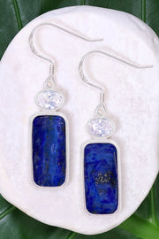 Lapis Drop Earrings - SF