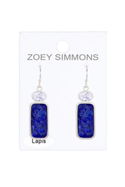 Lapis Drop Earrings - SF