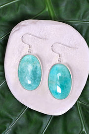 Amazonite Statement Earrings - SF