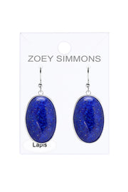 Lapis Statement Earrings - SF