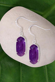 Amethyst Casey Drop Earrings - SF