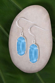 Turquoise Quartz Casey Drop Earrings - SF