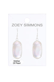 Mother Of Pearl Casey Drop Earrings - SF