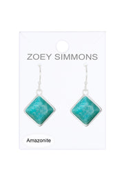 Amazonite Rachel Drop Earrings - SF