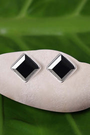 Hematite Rachel Post Earrings - SF