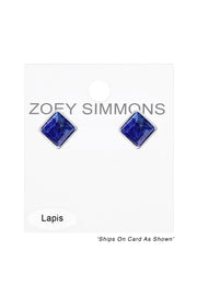 Lapis Rachel Post Earrings - SF