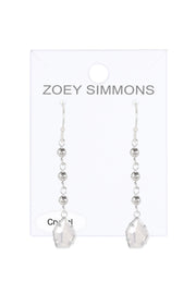 Moonstone Crystal Jenny Earrings - SF