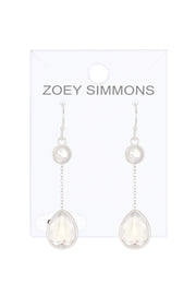 Moonstone Crystal Helen Earrings - SF