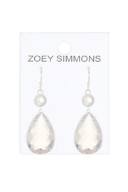 Moonstone Crystal Stephanie Earrings - SF