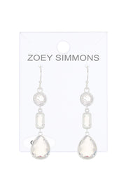 Moonstone Crystal Serena Earrings - SF