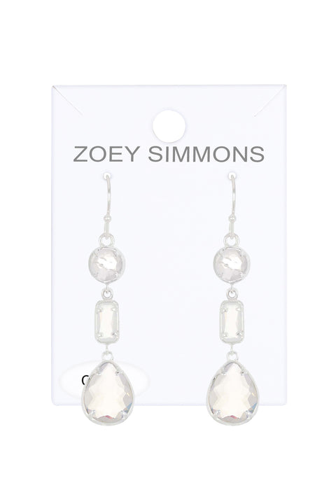 Moonstone Crystal Serena Earrings - SF